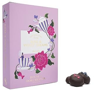 House of Dorchester Library Collection - Creams Book Boxes Rose & Violet Creams 105g