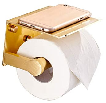 CAXUSD Handyständer schwarzes Regal ung klopapierständer Toilettenpapierständer Handtuchhalter Toilettenpapierhalterständer Taschentuchhalter Badezimmerzubehör Lagerregal