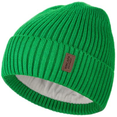 Wmcaps Herren Winter Mütze, Thermo Strickmütze, Warmes Fleece Beanie