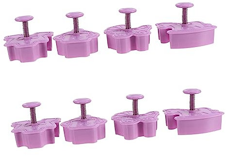 PHENOFICE 2juegos Moldes Para Galletas De Cortadores De Dibujos Animados Para Decoración De Postres y Repostería De Cumpleaños