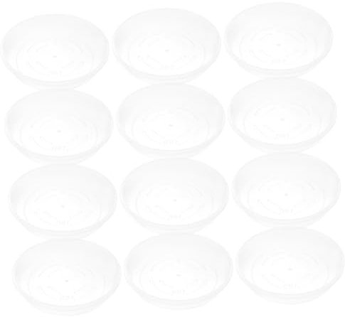 POPETPOP 20stücke Pflanzenuntersetzer Aus Kunststoff Runde Blumentopf Untertassen Tabletts Für Pflanzen Tropf Tablett Für Topfpflanzen Pflanzenschale Für Blumentöpfe Untersetzer Für