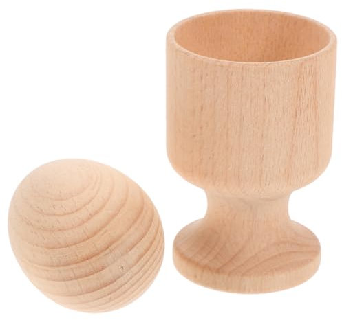 TOYANDONA 1juego Juguete Educativo De Coordinación Manual De Madera y Tazas Bebés Desarrollo Sensorial y Montessori Juguete De Clasificación y