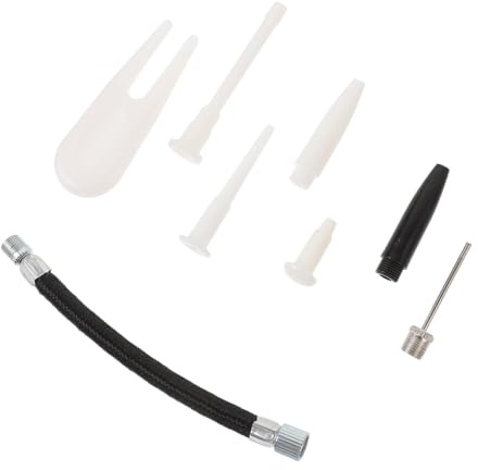 TOYANDONA Inflator Zubehör Set Für Gymnastik- Und Fitnessbälle Mit Ballstopper Und Abzieher Ersatzteile Für Aufblasbare Sportgeräte Und Yoga Bälle 12Cm