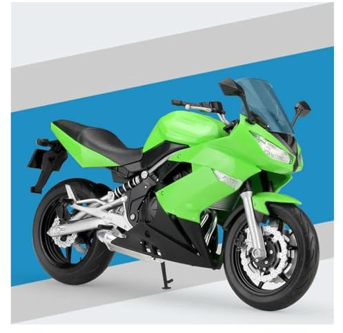 Motorcykel Miniatyrmodell Samlarobjekt 1:10 För Ninja 650R 650 R 2009 Motorcykelsamling, Diecast-modell