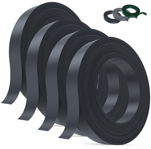 Kit Lamelles Occultantes PVC 4,7cmx300m Bande Brise Vue Jardin Souple et Résistante avec 600 Clips Installation Horizontale ou Verticale pour Panneau Grillagé et Clôture Rigide (Anthracite -RAL7016)