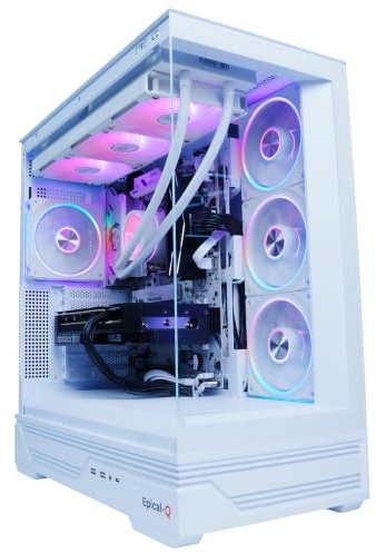 Epical-Q Ordenador sobremesa Gaming Scriptar-W AMD Ryzen 7 5800X, 32GB, 1TB SSD NVME, RTX 5060 + Windows 11 Pro