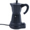 Cafetera eléctrica espresso con base de aluminio vintage para 6 tazas de espresso, capacidad de 300 ml