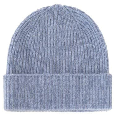 Zwillingsherz 100% Kaschmir Beanie – Strickmütze aus Cashmere – Hochwertige Grobstrick Mütze für Damen – Wintermütze One Size – Weiche & warme Mütze – Premium Qualität für Herbst, Winter & Frühling