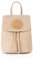 NICOLE & DORIS Sac à Dos Paille Sac Tissé Sac à Dos de Plage en Paille Sacs à Dos Loisir Daypacks pour Femme Sac à Dos de Vacances Sac à Bandoulière avec Rabat Kaki