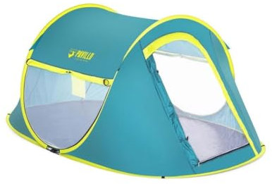 Trade Shop - Campingzelt Pop-up 2 Personen Innentasche Moskitonetz 235 x 145 x 100 cm, 68086