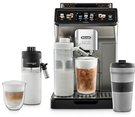 Delonghi ECAM 450.86.T Eletta Explore Cold Brew, Schwarz