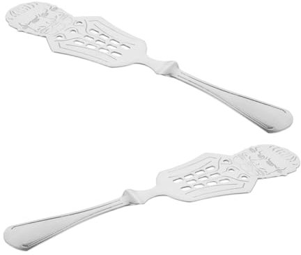 Amosfun Absinthlöffel-set Präzisions-siebwerkzeug Für Absinthlöffelhalter Aus Edelstahl Vielseitiges Barzubehör Für Die Cocktailzubereitung