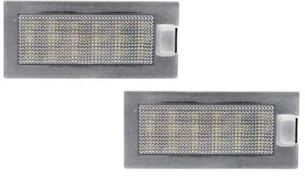 Auto Luce Targa Per Fiat Per Freemont 2011-2015 LED Luci Targa 2 Pezzi Con Numero OE Sostitutivo 68188219AA Auto Numero Luce Targa