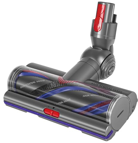 Spazzola Motorizzata per Dyson V10 V11 V7 V8 V15 Aspirapolvere ricambi, Azionamento Diretto Bocchetta per Pavimenti per Dyson V7 V8 V10 V11 V15, Testina per Pavimenti duri e Tappeti