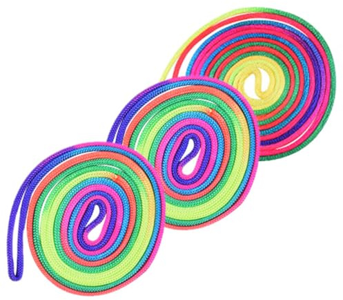 LALADEFIEE 3pcs Rainbow Cats Cradle String Game for Colorful Finger String for Party Favors Outdoor Activities Educational Fun with Material