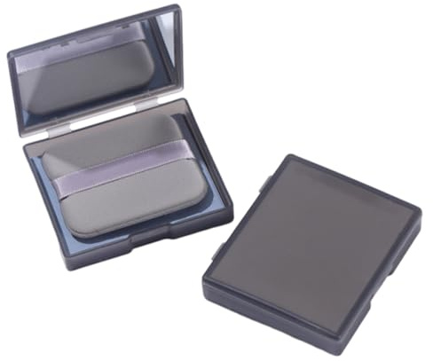 DOKRIN Carta assorbente per trucco,200 salviette assorbenti per il viso, inclusi 2 specchietti e 2 piumini da cipria, adatti a tutti i tipi di pelle, sia per uomini che per donne.