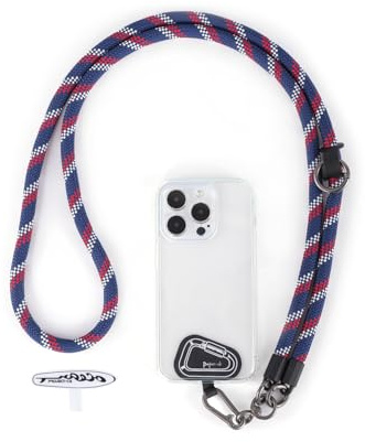 project-cb Cell Phone Lanyard ×1, Tether Tab ×2, Universal Adjustable Phone Strap, Crossbody, Neck Phone Lanyard, Rope Strap (Liberty Line)