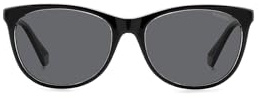 Polaroid Damen PLD 4161/S Sonnenbrille, Schwarz (Black Crystal), 70
