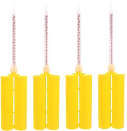 KICHOUSE 4sätze Universelle Nachfüllbare Dichtungsrohre Teiliges Für Heimwerkerprojekte Aus Hochwertigem Für Silikone Harze Und Fugen Kein Auslaufen Handhabung