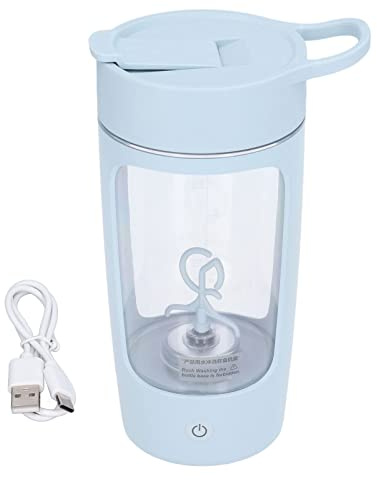 Nikou Electric Shaker Flasche BPA leichte tragbare Pulvermischerbecher 650 ml USB -Ladevorgang für Home Office