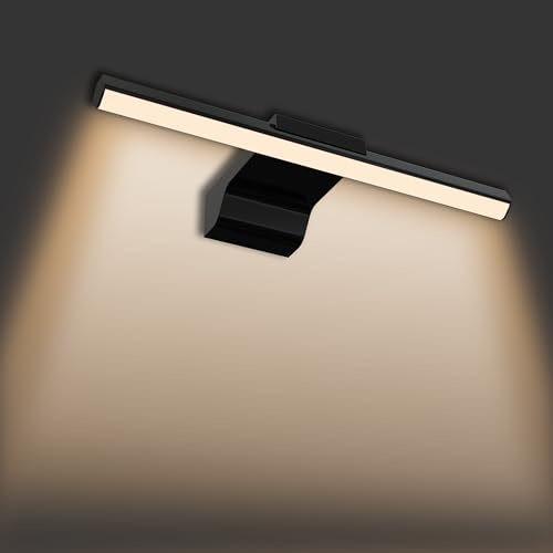 YRHome 10W LED Spiegelleuchte Bad 700 LM Warmweiß Spiegellampe Badlampe Schrankleuchte Kleiderschrank Beleuchtung Wandleuchte 40 cm Schminktischlampe Spiegelbeleuchtung IP44 Wasserdicht
