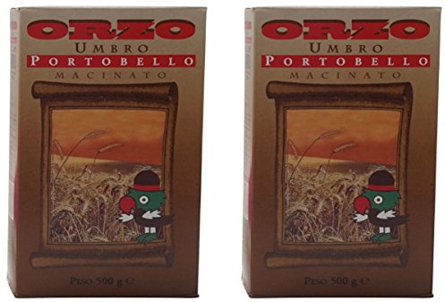 Caffè Batani: TuscanOrzo UmbroCaffè Batani:Orzo Umbro Macinato Portobello Toasted Ground Barley 500 g - 17.64 Oz - pack of 2 [Italian Import ]