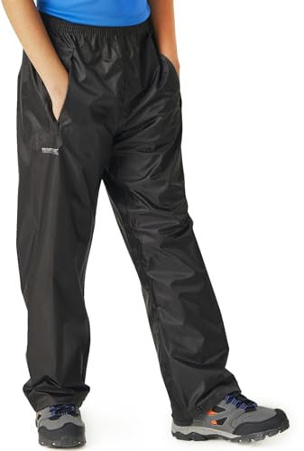 Regatta Childrens Kids Stormbreak Overtrousers Black