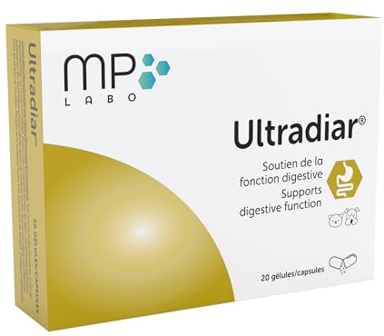 MP Labo Ultradiar 20 Kapseln - Verdauungsunterstützung für Hunde und Katzen