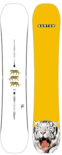 Burton Herren Process Snowboard – Herren – Größe 162 breit – Weiß