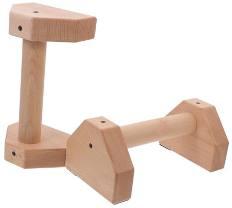 TOGEVAL 2stücke Liegestützständer Aus Holz Für Krafttraining Liegestützgriffe Mit Rutschfesten Boden Ergonomisches Design Für Bequemes Training Zu Hause Fitnessstudio