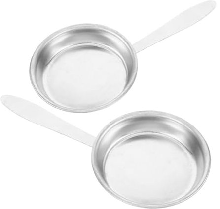 TOGEVAL 2pcs Stainless Steel Candle Snuffers and Extinguisher Covers Portable Candle Flame Snuffer for Tea Light and Safe Wax Extinguishing Tool for Home and Travel