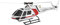 Amewi AS350 RC Hubschrauber RtF 700er, Rot/Weiß