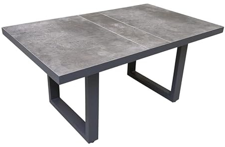 Lesli Living Murcia Casual-Diningtisch Gartentisch Esstisch Keramiktisch