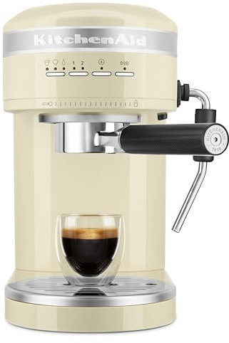 KitchenAid Artisan Semi-Auto Espresso Machine Almond Cream