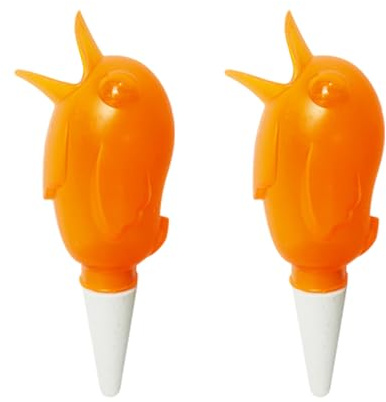 MiOYOOW Lot de 2 Globes d'arrosage pour Plantes, Bulbes d'Arrosage Goutte à Goutte Automatique, Arroseur à Plantes en Forme d'oiseau Dispositif d'arrosage Automatique pour Plantes d'Interieur Fleurs