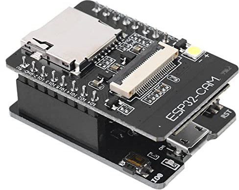 Lisher ESP32-CAM-MB - Tarjeta de desvelamiento Bluetooth WiFi módulo de cámara OV2640, interfaz Micro-USB CH340G, USB a puerto serie