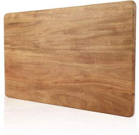 ASelected Acacia Wood Cutting Board, Large - 46X30X1.8Cm, Brown