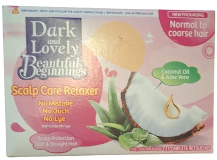 D & L Beautiful Beginnings Soft'N Straight No Lye Relaxer Normal