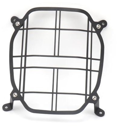 Protector Faro Rejilla Protector Malla Faro Delantero Motocicleta Cubierta Rejilla Metal Protector Negro Para H2C Para MSX Para GROM 2020 2021 2022 Rejilla faro