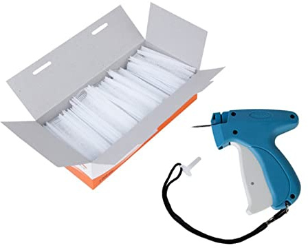 Tofficu 5000stücke - Markenetiketten-Set Mit Weißen Kunststoff-preisetiketten Etikettierwerkzeug Mit Nadel Für Kleidung Und Dichtes Material