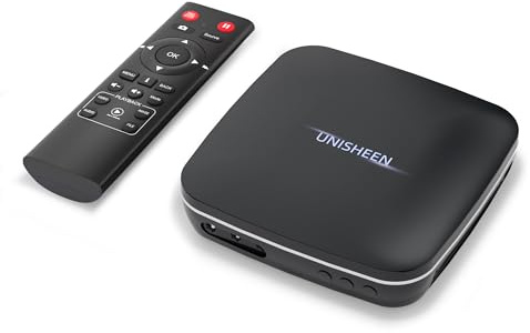 Unisheen 4K60 Video Capture Box-Switchable Video Recorder,Compatible with Consoles, Cameras, Set-Top Boxes, PCs, 4K TVs, Projectors, Monitors