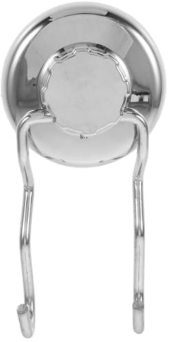 BIUDECO Ganci a Ventosa in Acciaio Inox Resistente Doppio Gancio Rimovibile per Bagno Cucina e Soggiorno Fissaggio senza Foratura Ventosa Affidabile per Asciugamani e Accessori