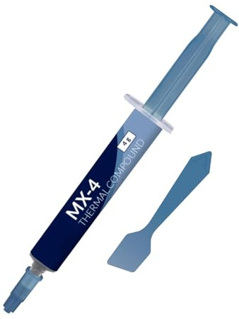 TOZBLEU MX-4 (4 g) - Premium Performance Pasta Térmica para Todos los procesadores (CPU, GPU - PC, PS4, Xbox), Muy Alta conductividad térmica, Larga Durabilidad, Aplicación Segura