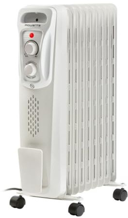 Rowenta BU2620 Intensium Radiatore ad Olio per Il Bagno, 3 Livelli di Riscaldamento, per Superfici Fino a 25 m², 2000 W