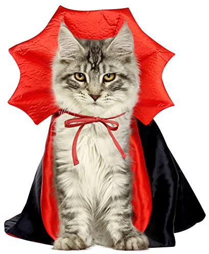 Abbigliamento per Animali Halloween,mantello per animali domestici, abbigliamento divertente per cosplay - di Halloween, Natale,Pasqua,Abbigliamento per attività