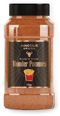 Minotaur Spices I Wonder Pommes Gewürz 700 g in der Dose I Pommes Frites Salz