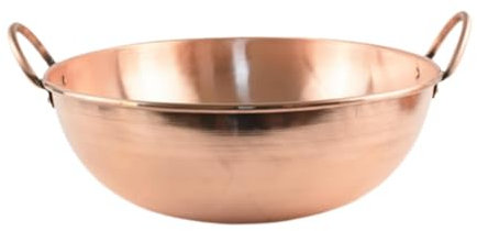 FytStycale en cuivre en cuivre Ustensiles de cuisine en cuivre Poêle en cuivre pour la cuisine à domicile Servir des fêtes