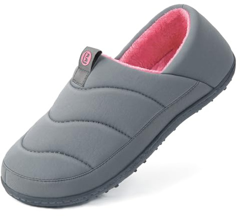 LongBay Women's Cosy Slippers Supportive Removable Massage Insole Ladies Versatile House Shoes Non-Slip Indoor Outdoor