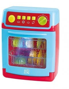 Lave Vaisselle Lumiere et Sons, Boutons Fonction, dinette Incluse - Jouet réplique électroménager Enfant - Jeu Imitation Cuisine avec Carte