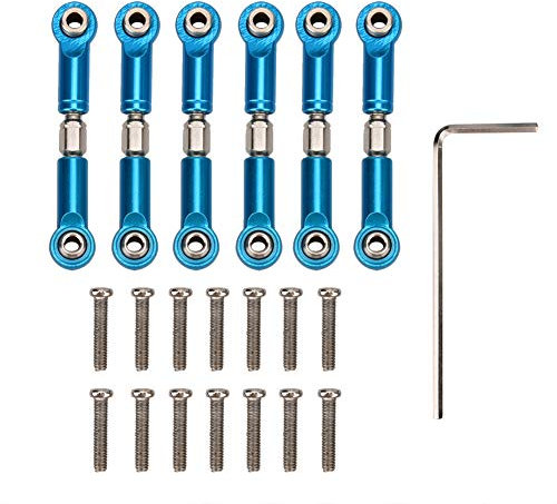 Metal Steering Linkage Rod, RC Truck Upgrade Parts Metal Steering Linkage Rods Set for RC Lovers